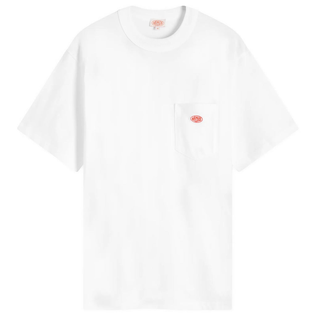 Logo Pocket Tee White