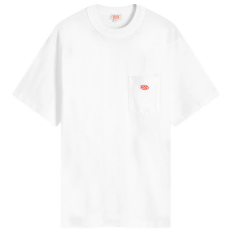Logo Pocket Tee White