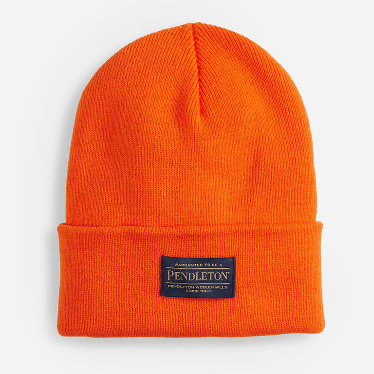 Pendleton Beanie Orange