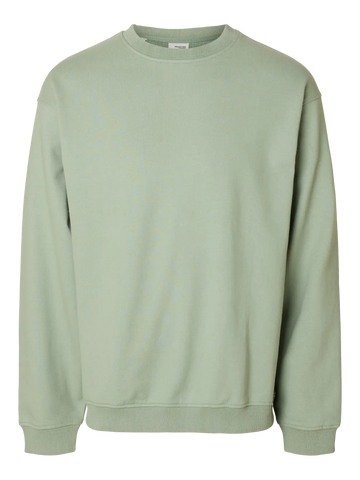 Alban Crew Neck Sweater Iceberg Green