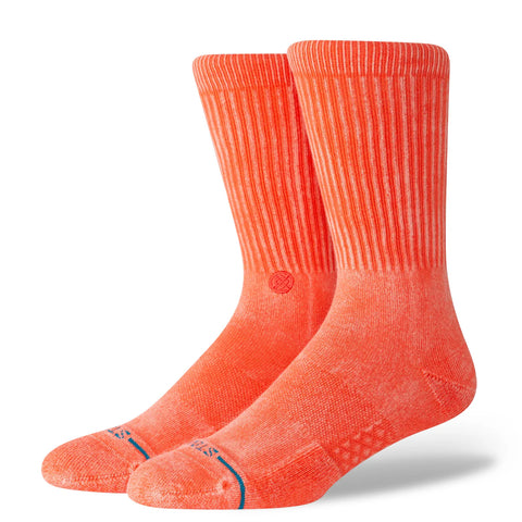 Icon Dyed Crew Coral