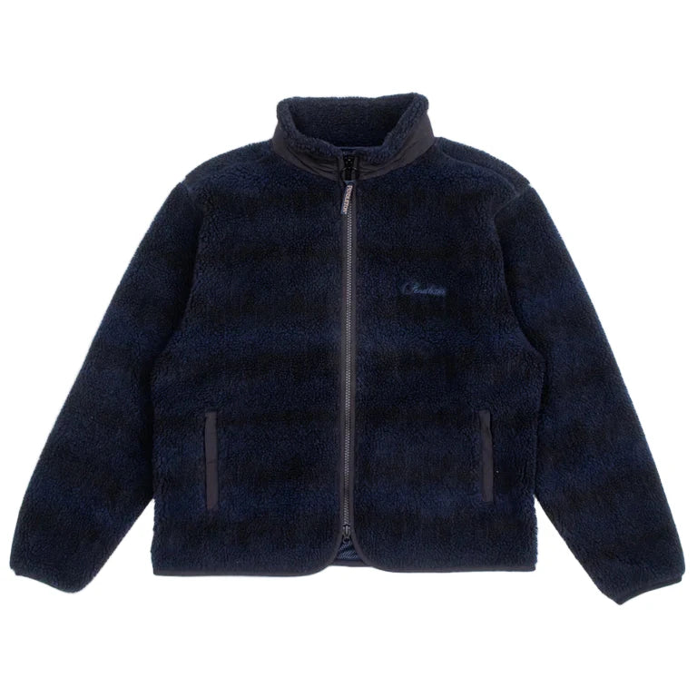 Jacquard Sherpa Fleece Skywalkers Navy