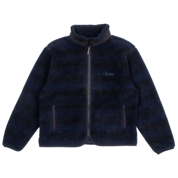 Jacquard Sherpa Fleece Skywalkers Navy
