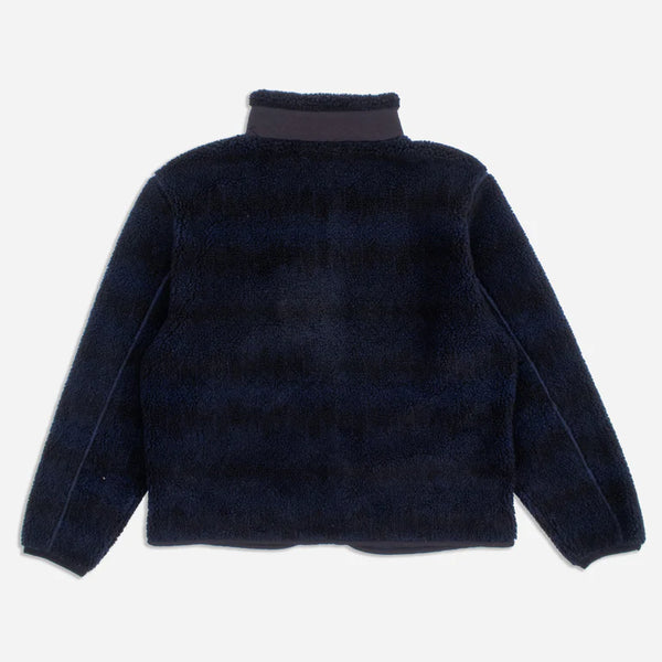 Jacquard Sherpa Fleece Skywalkers Navy