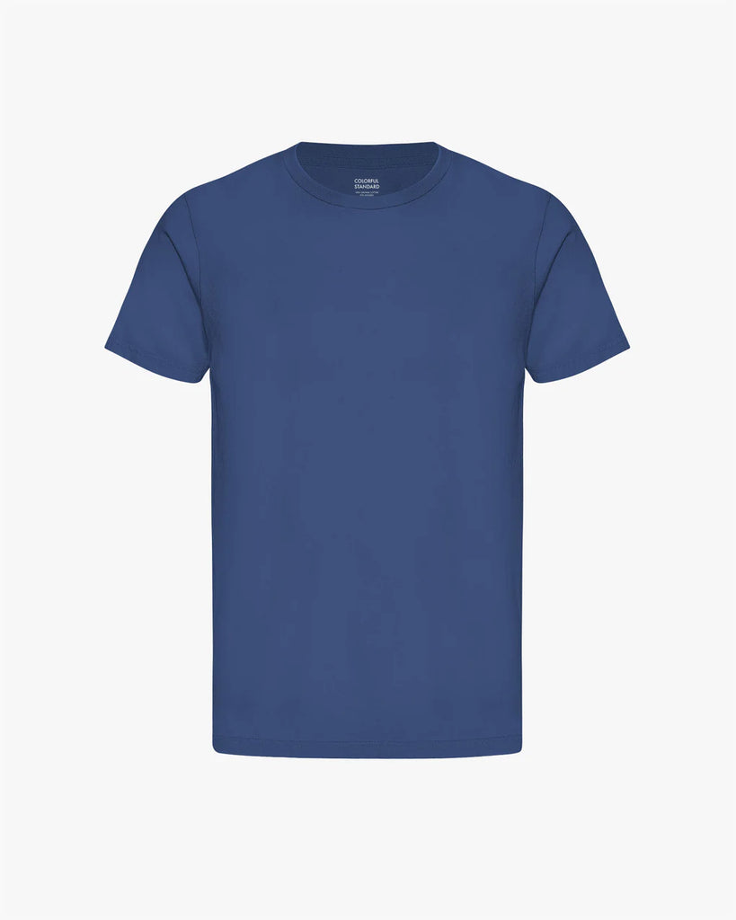 Classic Organic Tee Marine Blue
