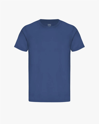 Classic Organic Tee Marine Blue