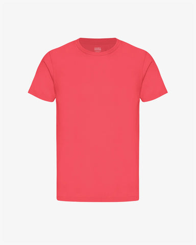 Classic Organic Tee Red Tangerine