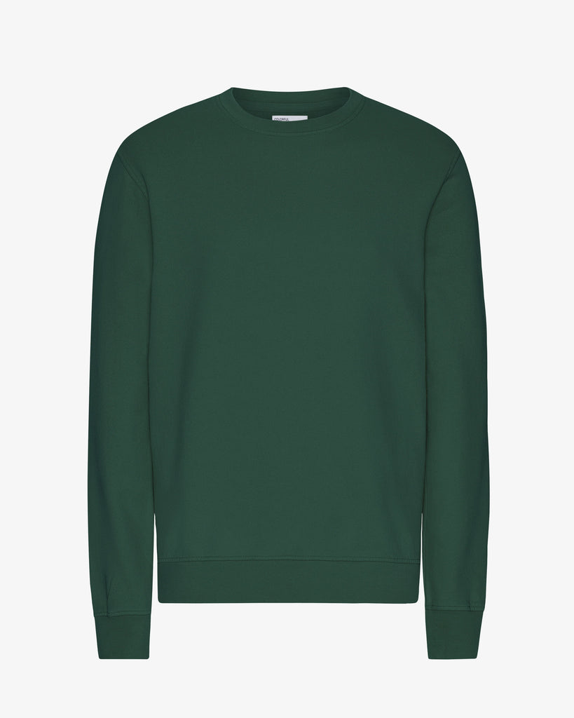 Classic Organic Crew Emerald Green
