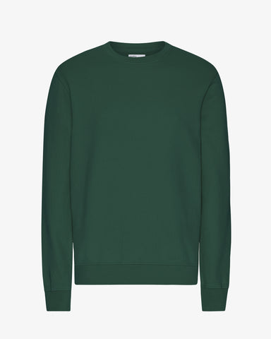Classic Organic Crew Emerald Green