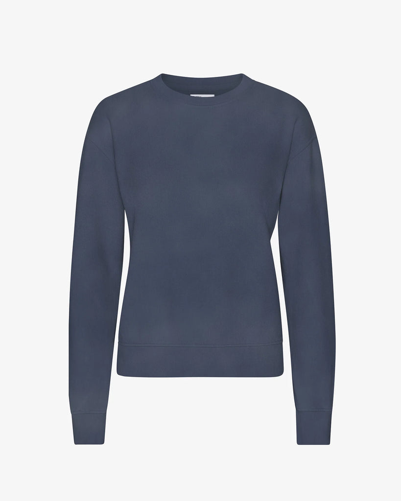 Classic Organic Crew Neptune Blue