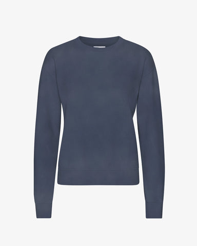 Classic Organic Crew Neptune Blue