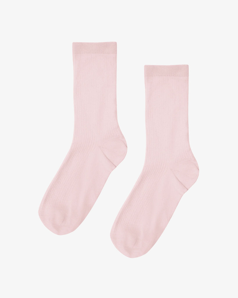 Organic Sock Faded Pink