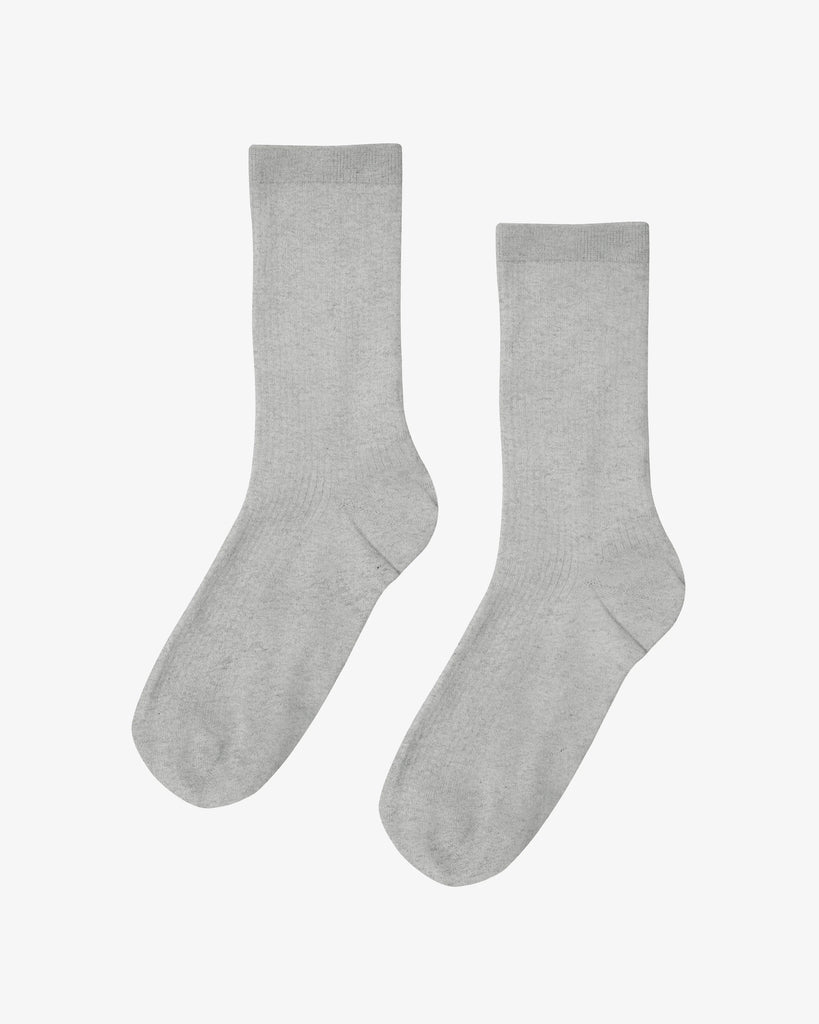Organic Sock Heather Grey