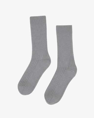 Organic Sock Heather Grey