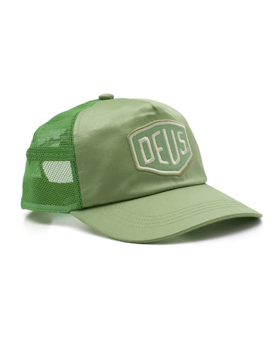 Paris Shield Trucker Cap Vineyard Green
