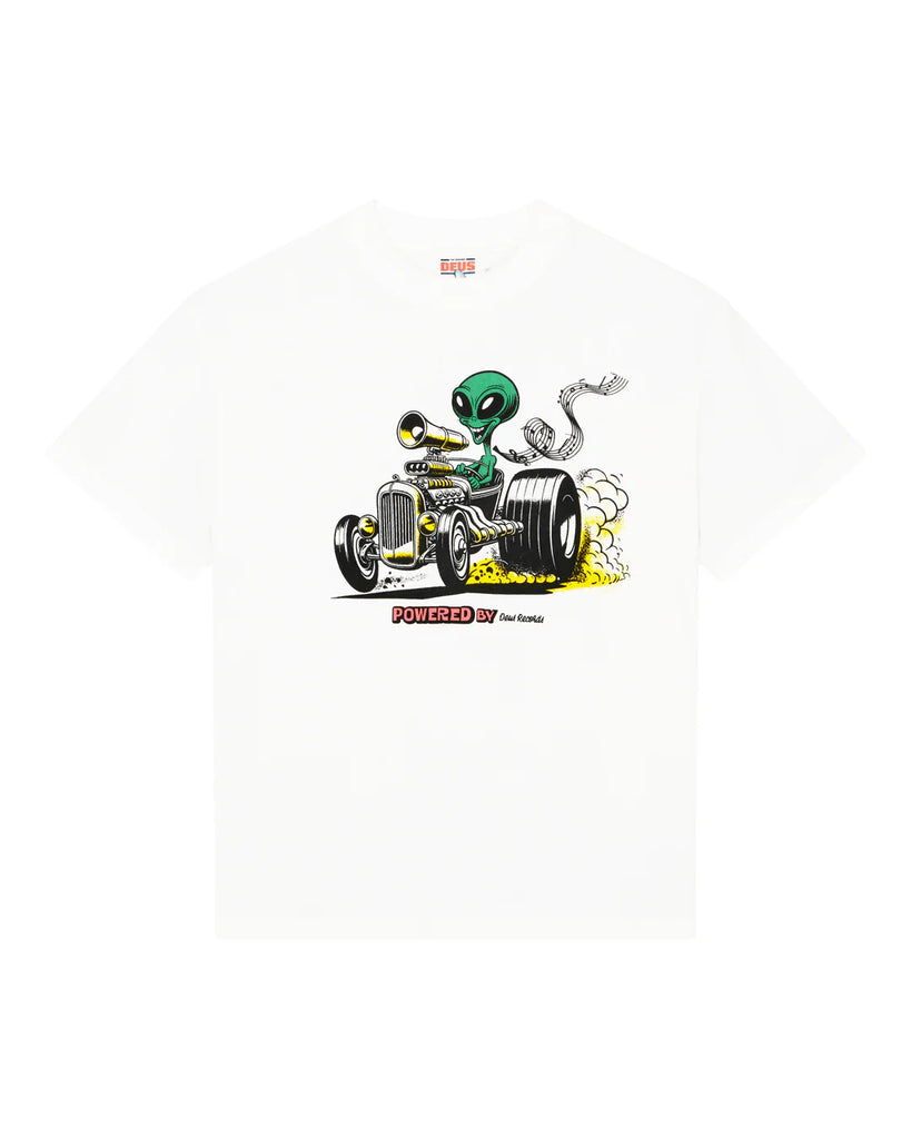 Celestial Rod Tee Vintage White