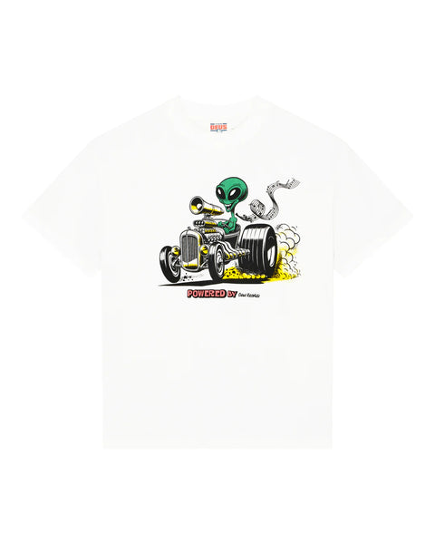 Celestial Rod Tee Vintage White