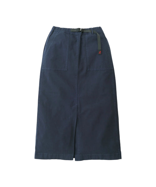 Long Baker Skirt Double Navy