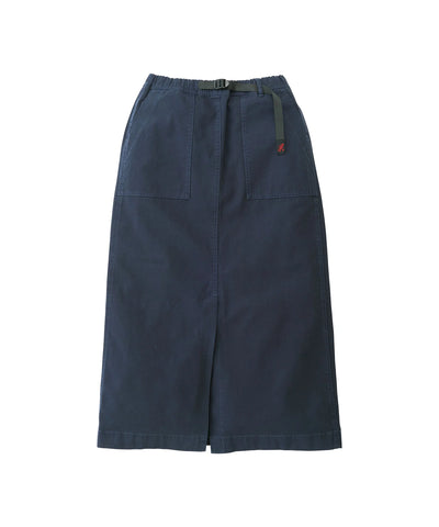 Long Baker Skirt Double Navy