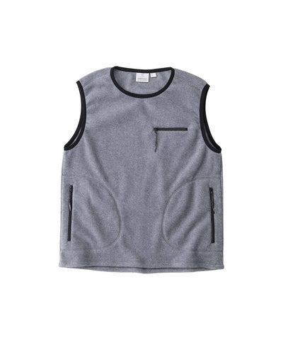 Women's Thermal Fleece Pullover Heather Grey