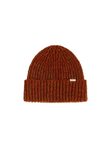 Isla Beanie Rust Marl Merino Wool