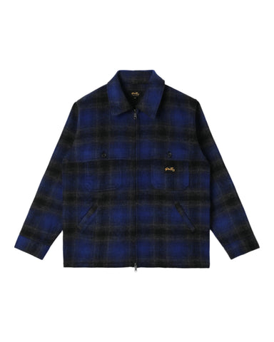 Mackinaw Jacket Navy Plaid