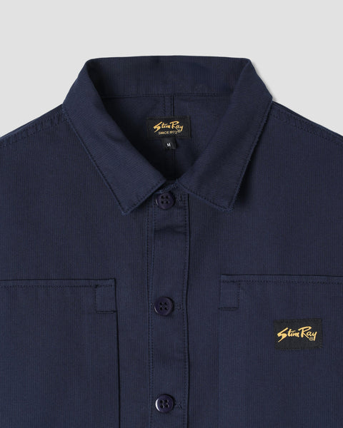 Painters Pop Over Shirt Navy Bedford