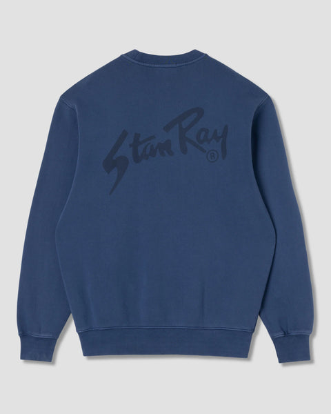 Stan OG Crew Washed Navy