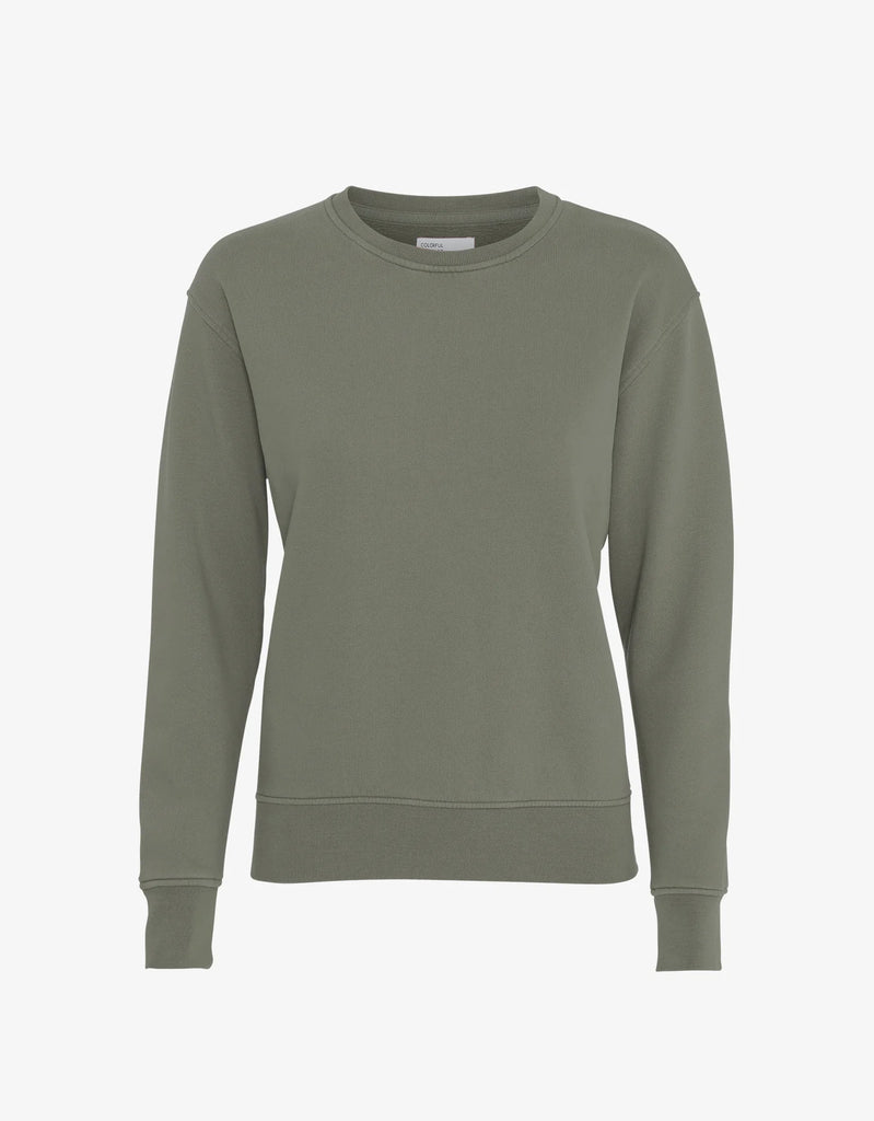 Classic Organic Crew Dusty Olive