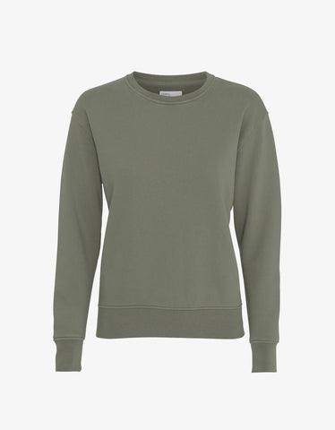 Classic Organic Crew Dusty Olive