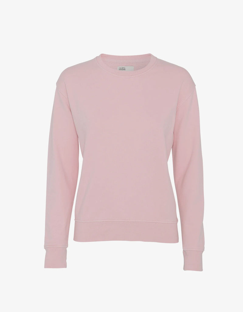 Classic Organic Crew Faded Pink
