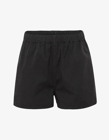 Organic Twill Shorts Deep Black