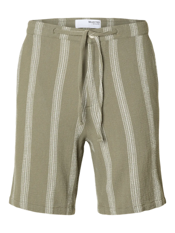 Sal Shorts Vetiver Stripes