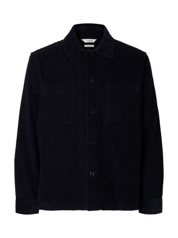 Tate Cord Overshirt Sky Captain