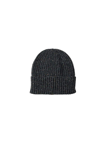 Niell Wool Blend Beanie Dark Grey Melange
