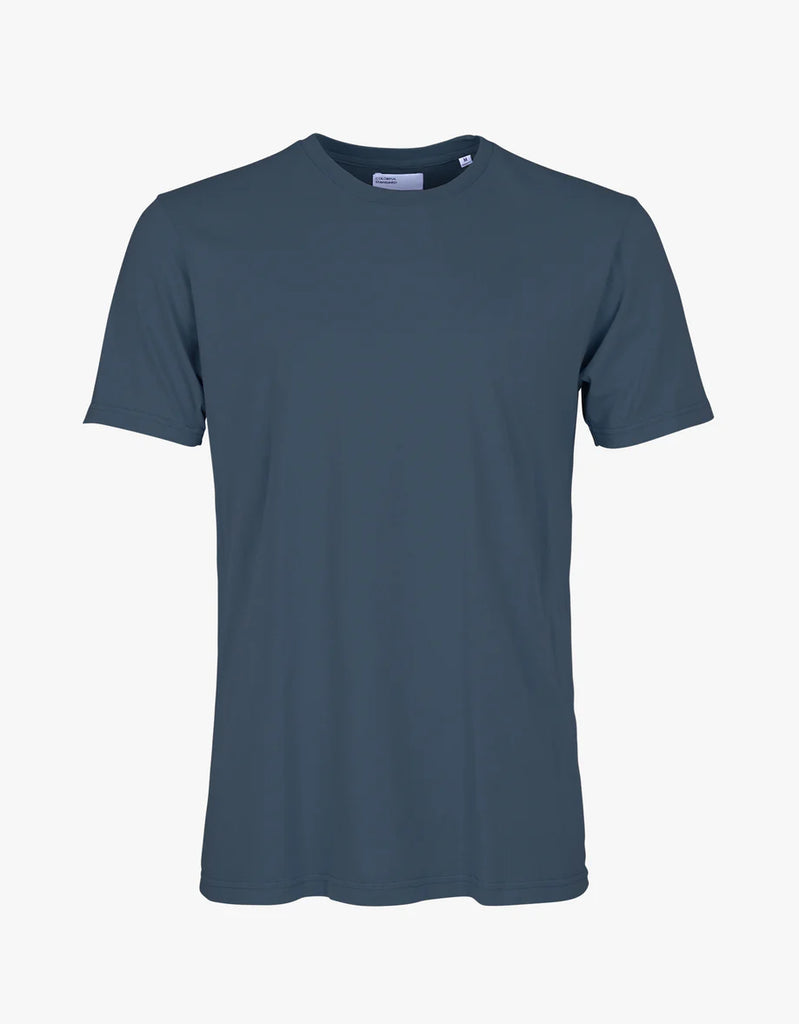 Classic Organic Tee Petrol Blue