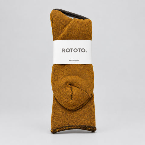 City Socks Yellow / Brown