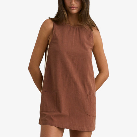 Hanalei Mini Dress Chocolate