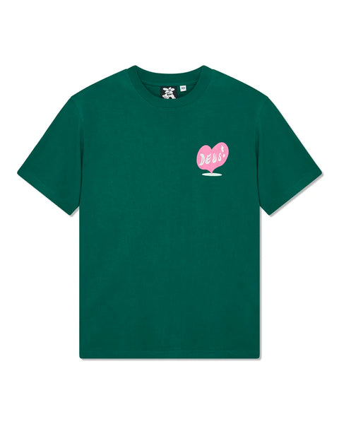 Deep Cut Tee Verdant Green