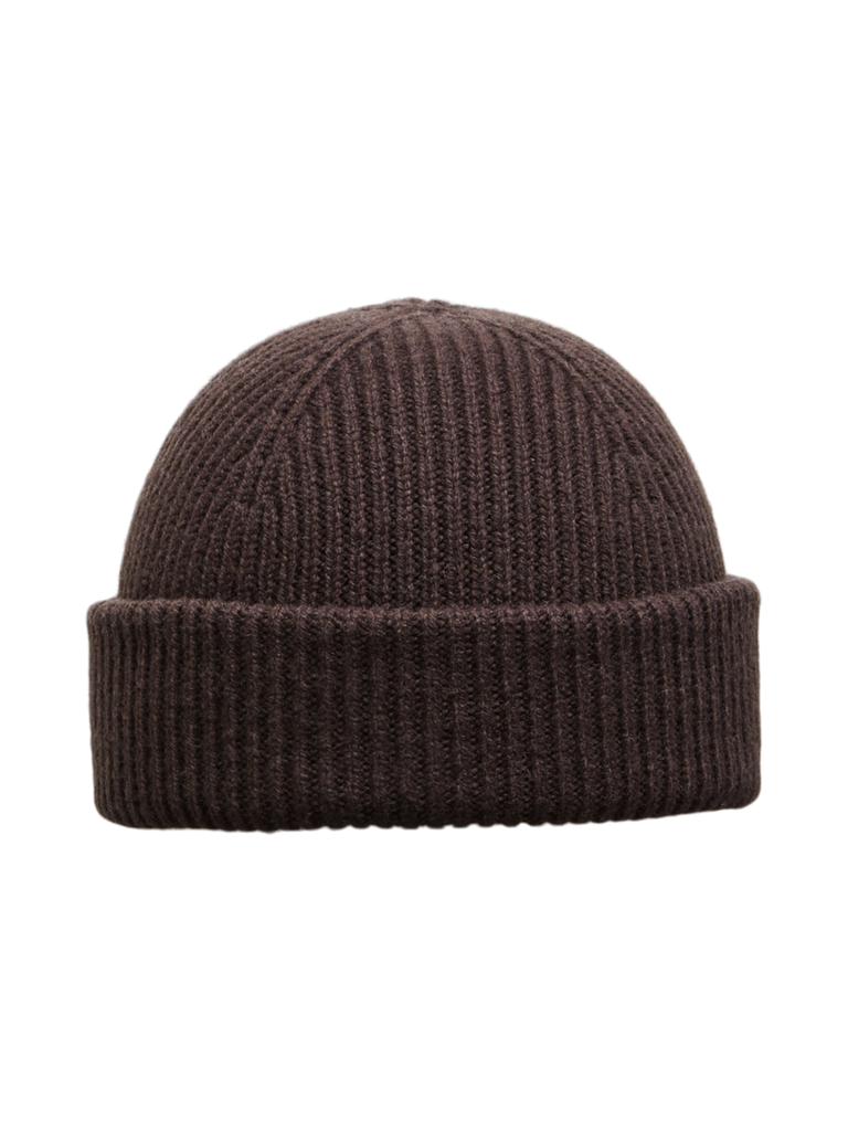 Mason Merino Sailor Beanie Chocolate Torte