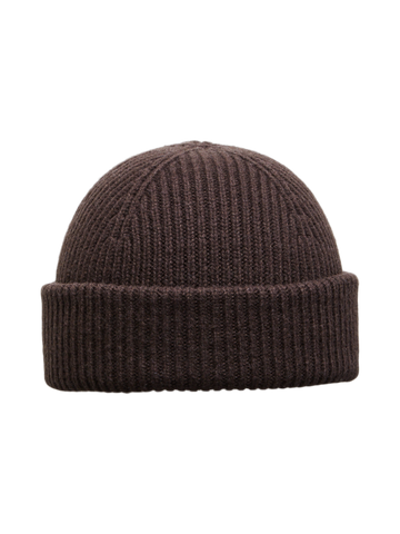 Mason Merino Sailor Beanie Chocolate Torte