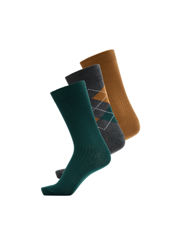 Theis 3 Pack Sock Black