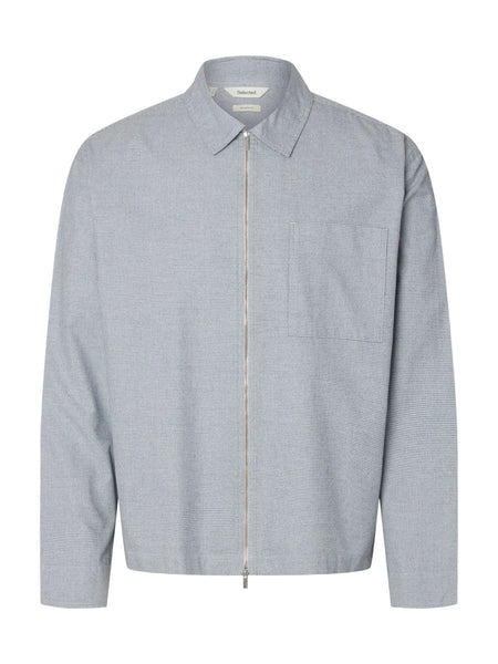 David Mix Zip Overshirt Mirage