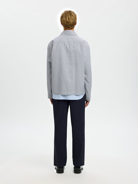David Mix Zip Overshirt Mirage