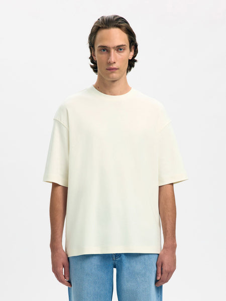 Aspen Relaxed Fit Tee Egret