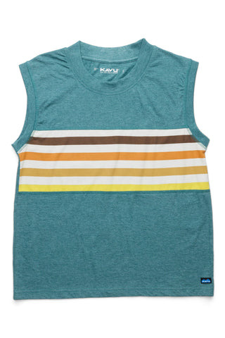 Tuva Tank Top Transformative Teal