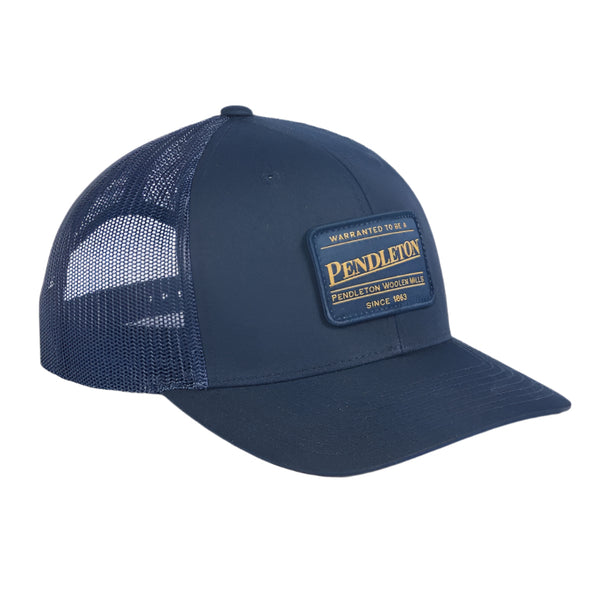 Patch Trucker Cap Navy