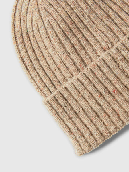 Niell Wool Blend Beanie Oatmeal