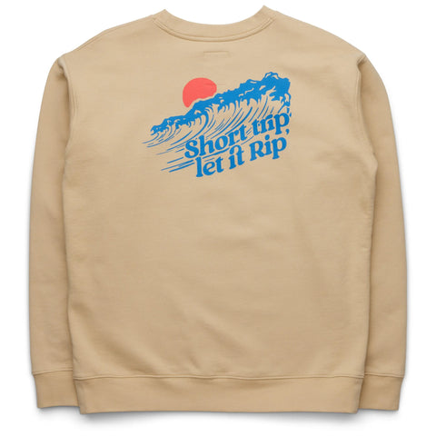 Core Crew Sweatshirt Classic Beige