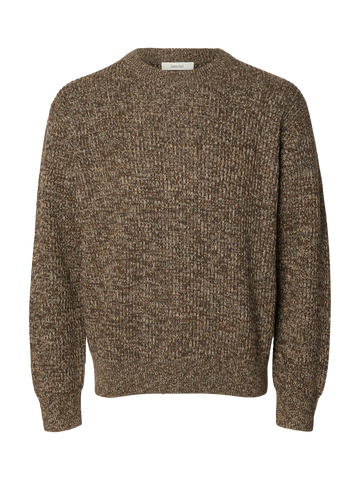 Tilum Knit Relaxed Crew Turkish Coffee
